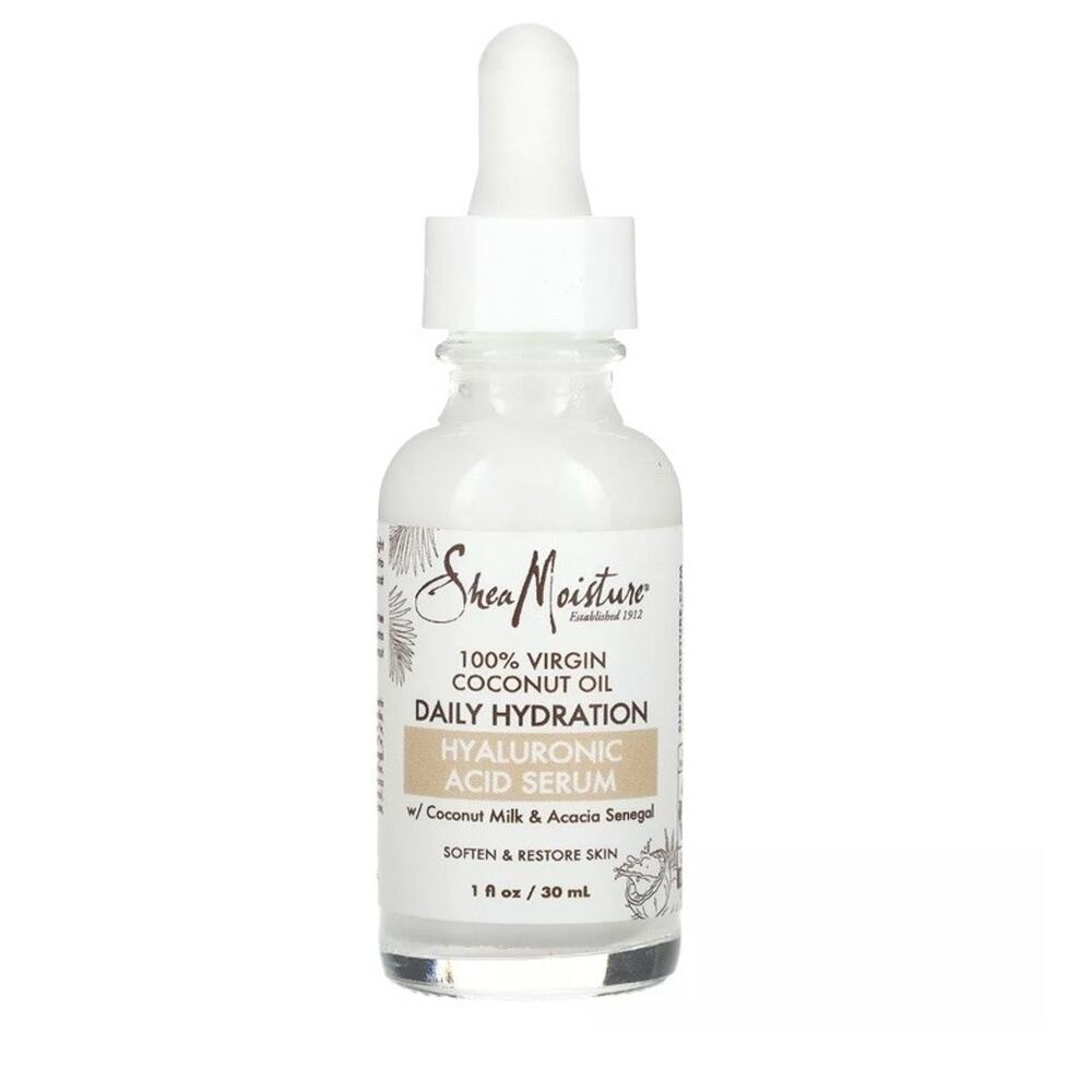 100% Virgin Coconut Oil, Daily Hydration Hyaluronic Acid Serum 1 fl oz (30 ml)